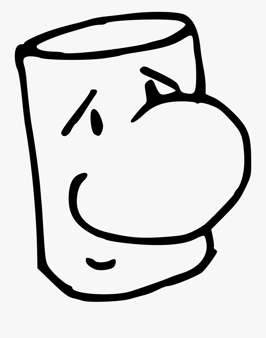 Drawing Cartoon Clip Art - Cartoon Drawing Of Trash, Transparent Clipart