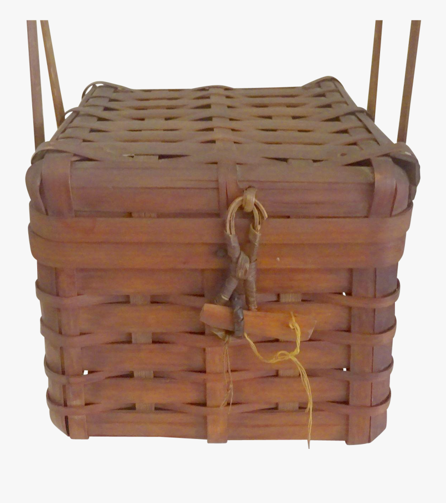 Clip Art Old Basket - Storage Basket, Transparent Clipart