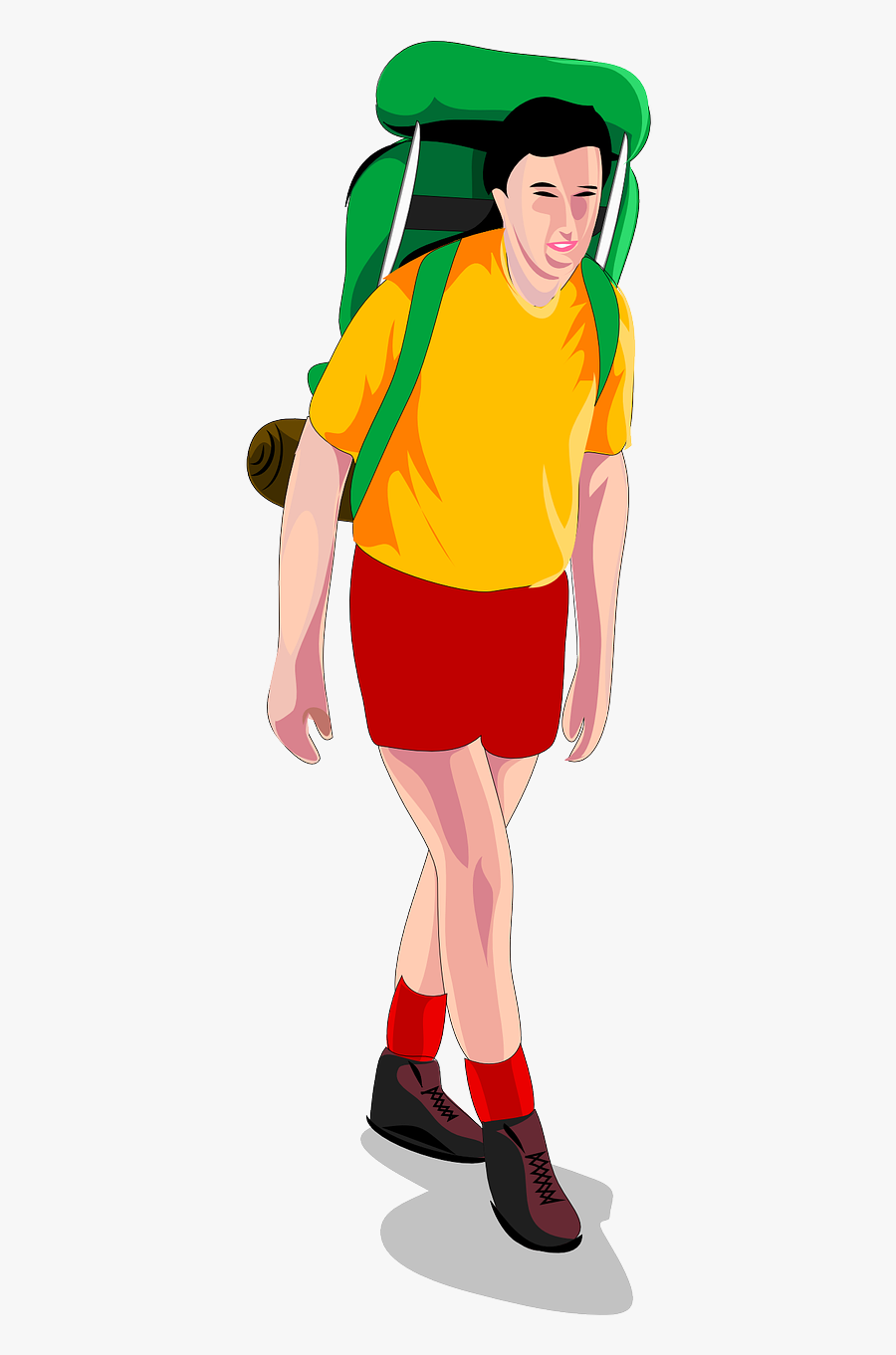 Transparent Hiker Png - Trekking Clipart, Transparent Clipart