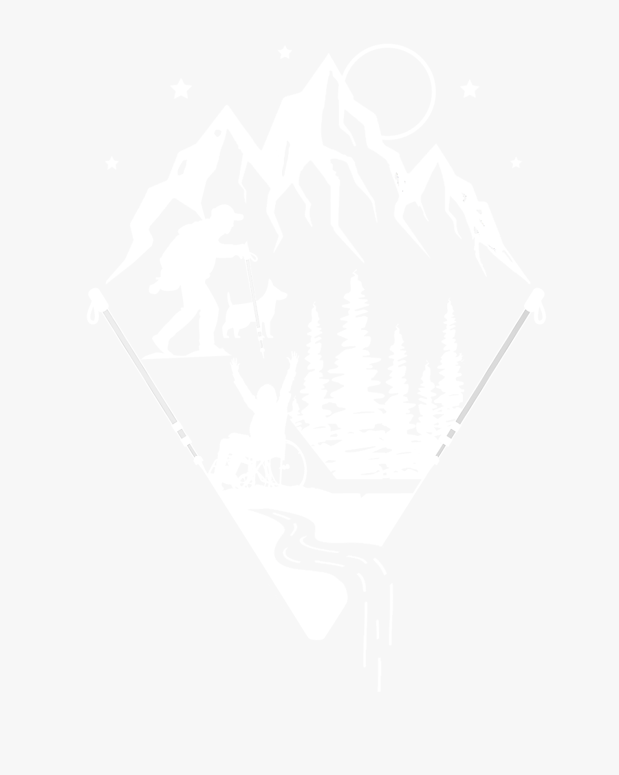 Hikers Logo Design Png, Transparent Clipart