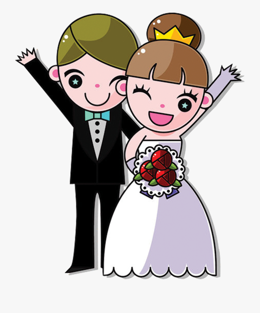 Bride Marriage Wedding Couple - Married Couples Png Clipart, Transparent Clipart
