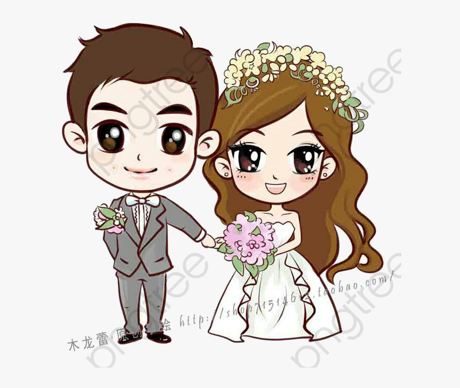 Transparent Couple Clipart - Cute Couple Cartoon Png, Transparent Clipart