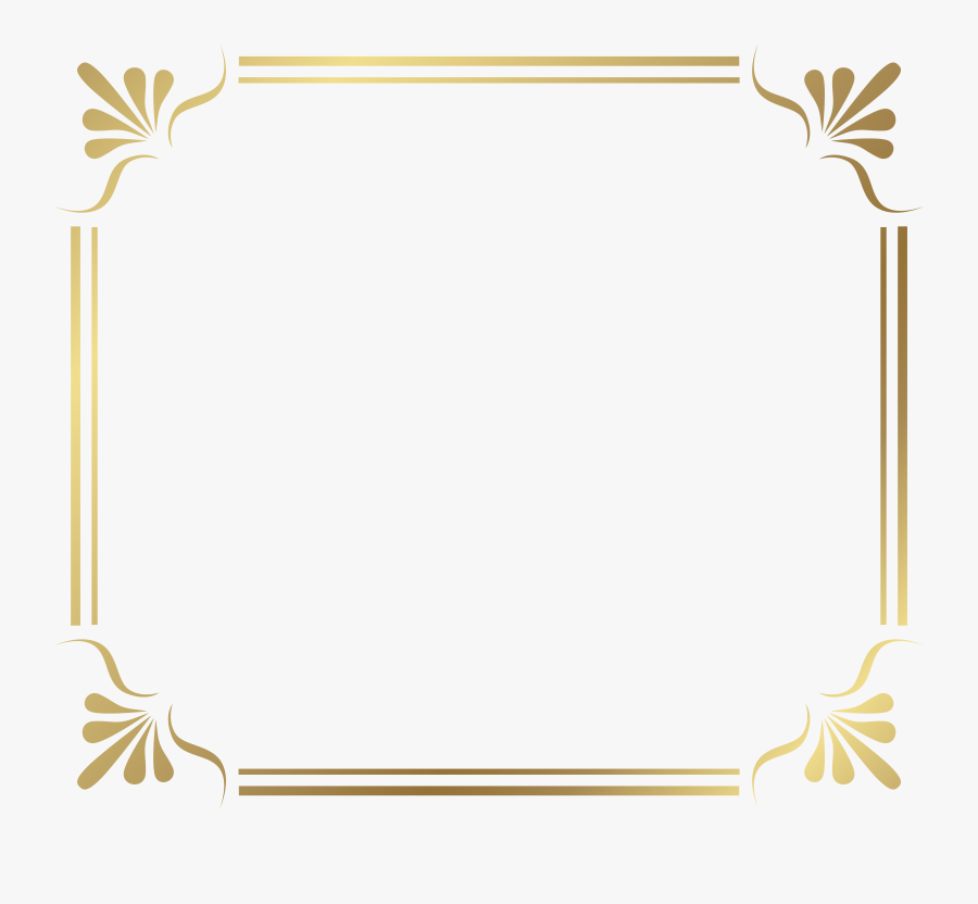 Border Design, Transparent Clipart