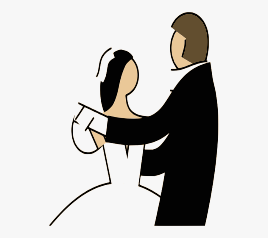 Free Wedding Clipart 13, - Couple Dancing Clipart Gif, Transparent Clipart