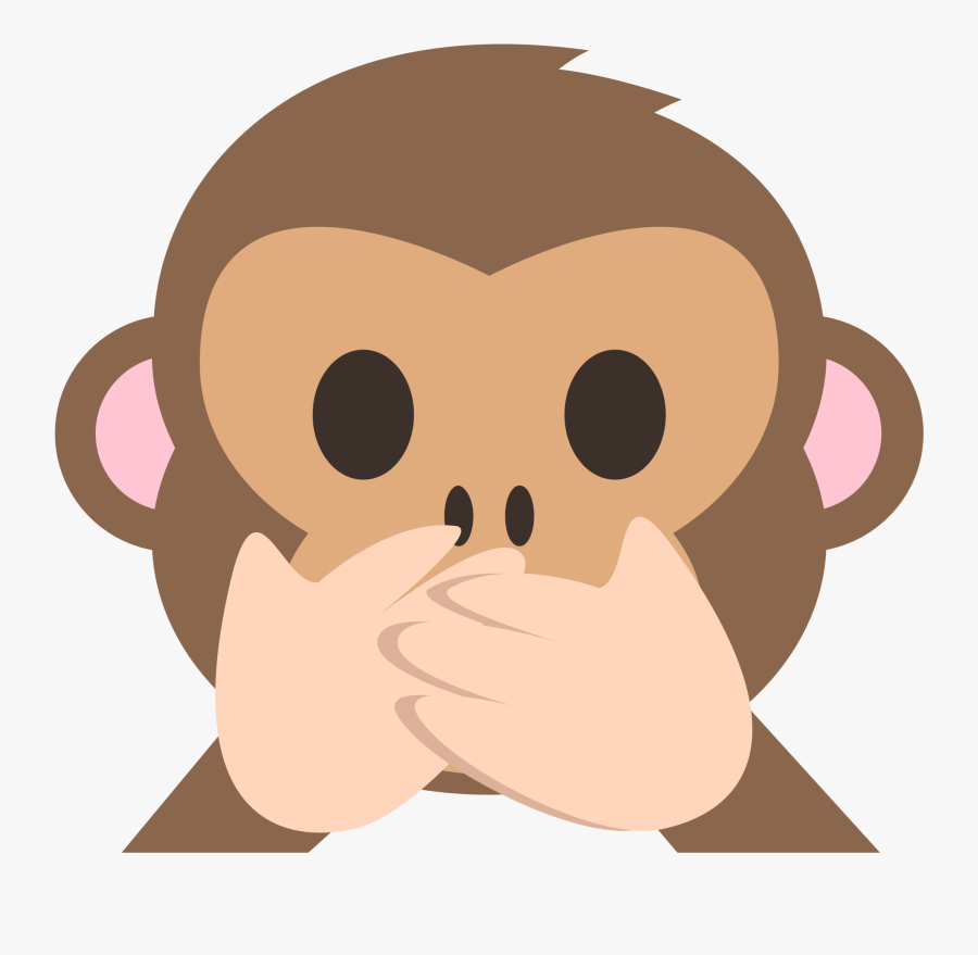File Emojione F A Wikimedia Commons Open - Speak No Evil Monkey Emoji Png, Transparent Clipart