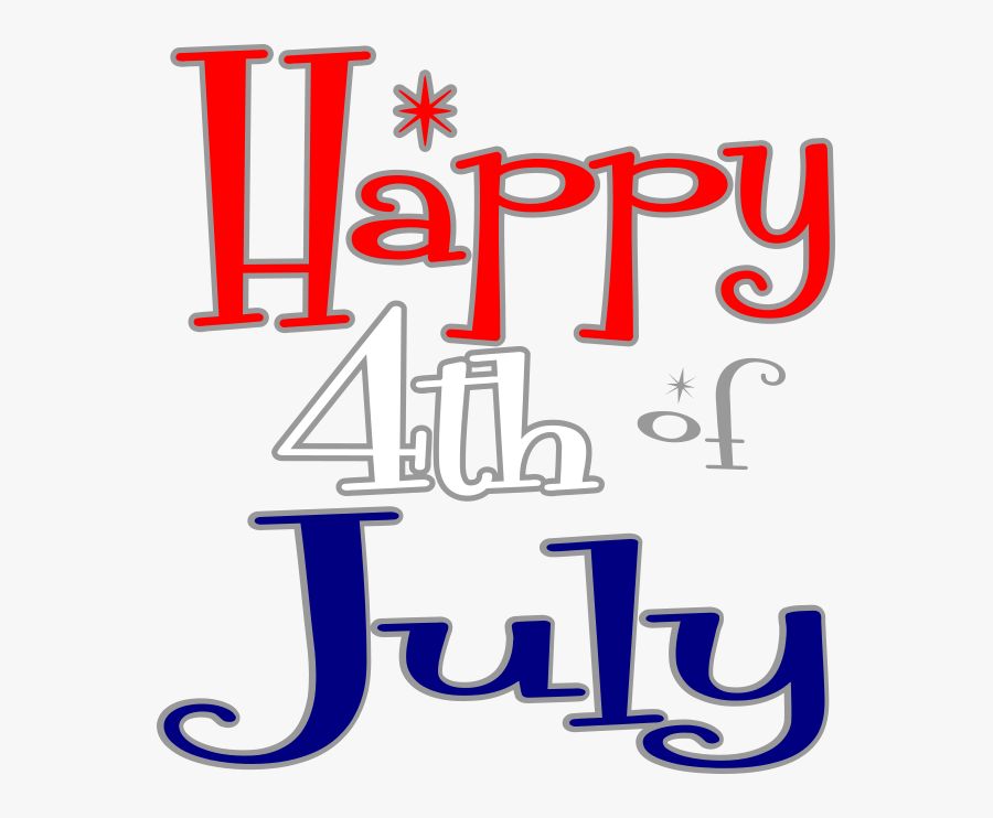 Happy 4th Of July Png, Transparent Clipart