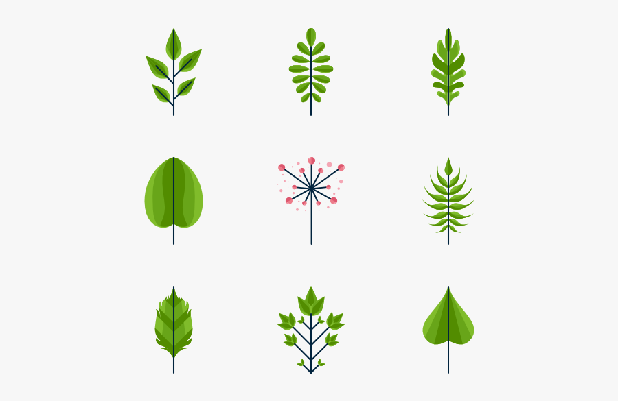 Leaves Icon Png, Transparent Clipart