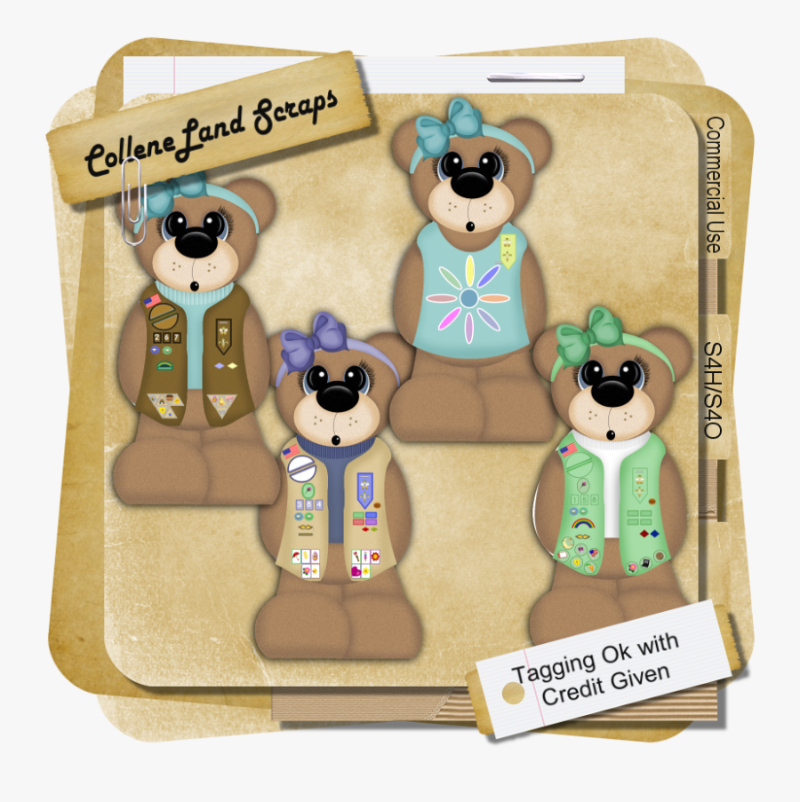 Girl Scout Clip Art - Scrapbooking, Transparent Clipart