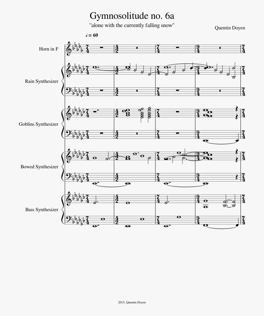 Transparent Falling Snow Png Transparent - Revali's Theme Violin Sheet Music, Transparent Clipart