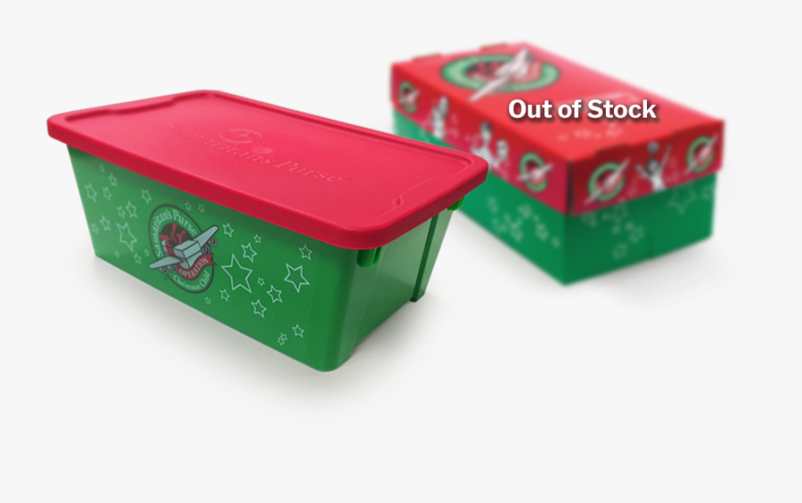 Samaritan's Purse Plastic Shoebox, Transparent Clipart