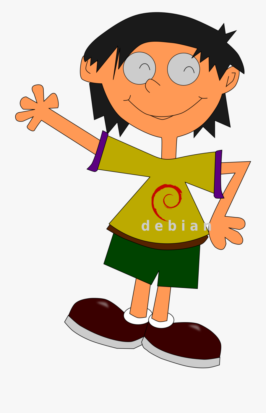 Cartoon Kids Clipart At Getdrawings - Cartoon Child Transparent, Transparent Clipart