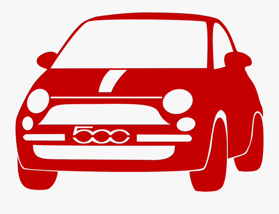 Fiat Panda Clipart - Fiat 500 Clipart, Transparent Clipart