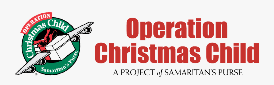 Samaritan's Purse Operation Christmas Child, Transparent Clipart