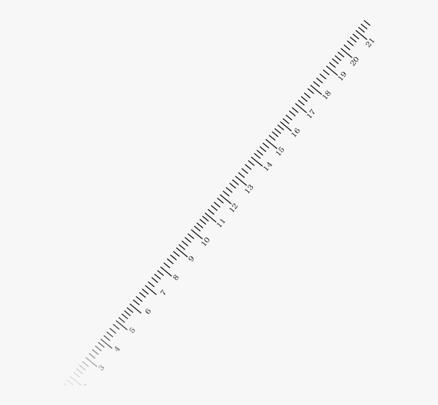 Straightedge Ruler Icon - Dental Gauge Caliper, Transparent Clipart