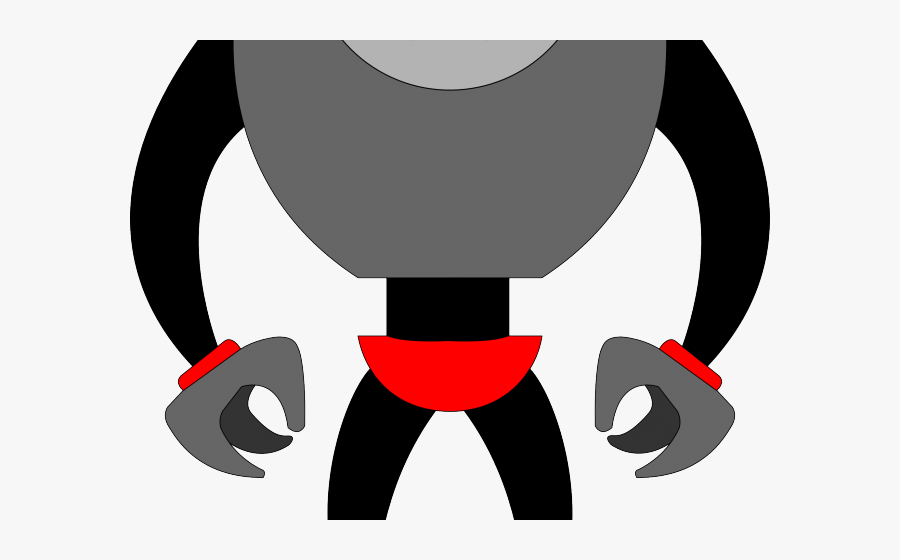 Transparent Evil Cartoon Robot, Transparent Clipart