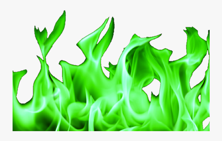 Green Fire Png - Transparent Background Fire Clipart, Transparent Clipart