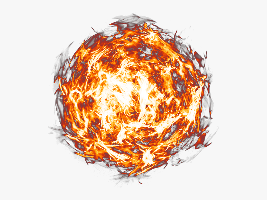 Picsart Fire Ball Png, Transparent Clipart