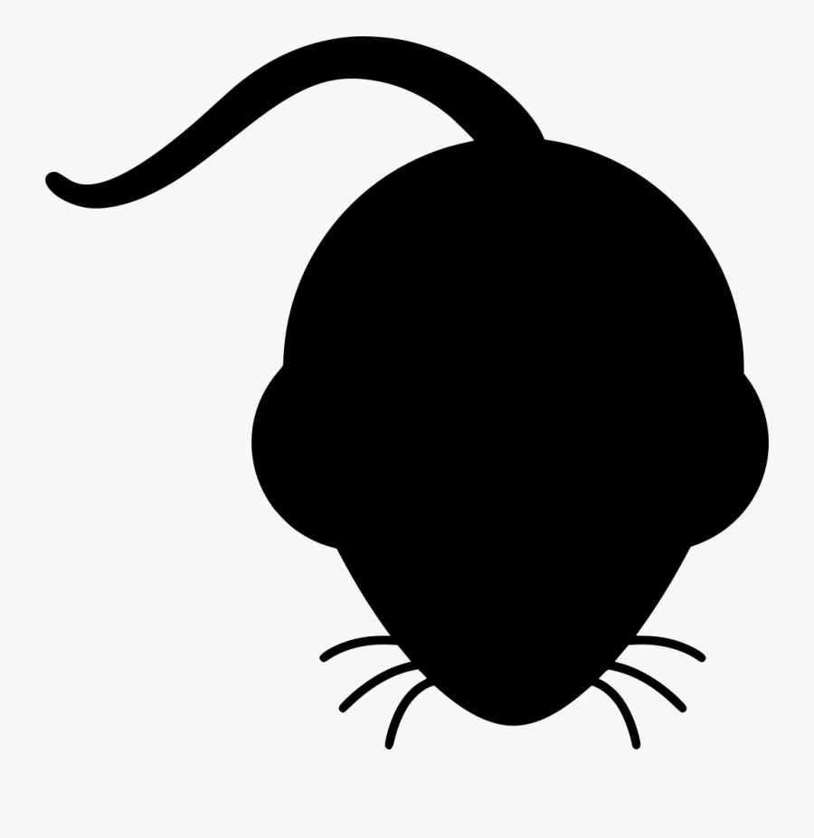 Mouse Silhouette Clip Art - Mouse Silhouette Clipart, Transparent Clipart