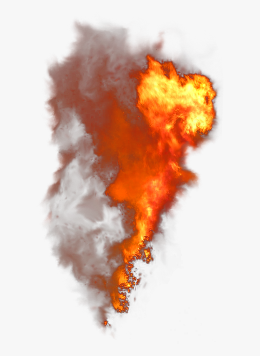 Fire - Transparent Background Fire Smoke Png, Transparent Clipart