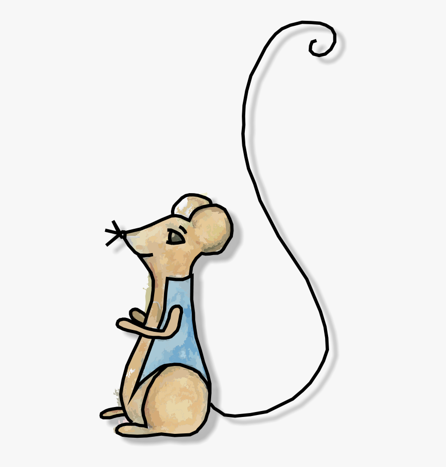 Pippy And Dippy Are Two Mice Who Lived In A Lovely - Line Art, Transparent Clipart