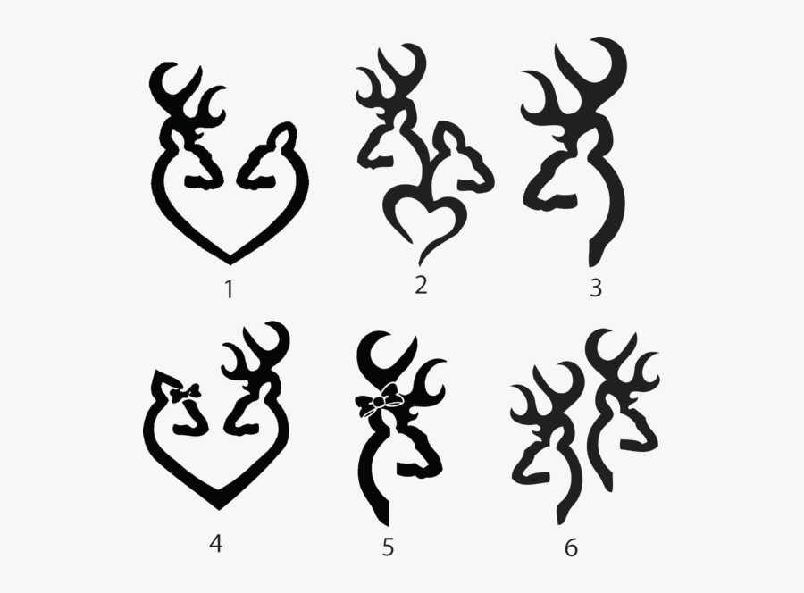 Transparent Calvin Peeing Png - Simple Deer Head Tattoos, Transparent Clipart
