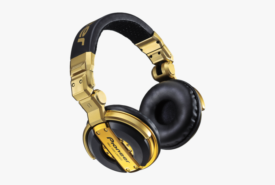 Cuffie Dj Png - Pioneer Hdj 1000 Gold, Transparent Clipart