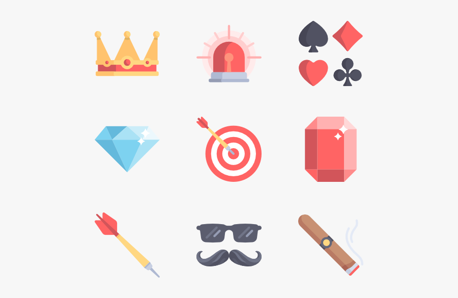 Casino Flat Png, Transparent Clipart