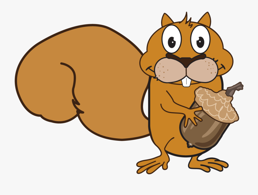 Transparent Cartoon Squirrel Png - Squirrel Teeth Clipart, Transparent Clipart