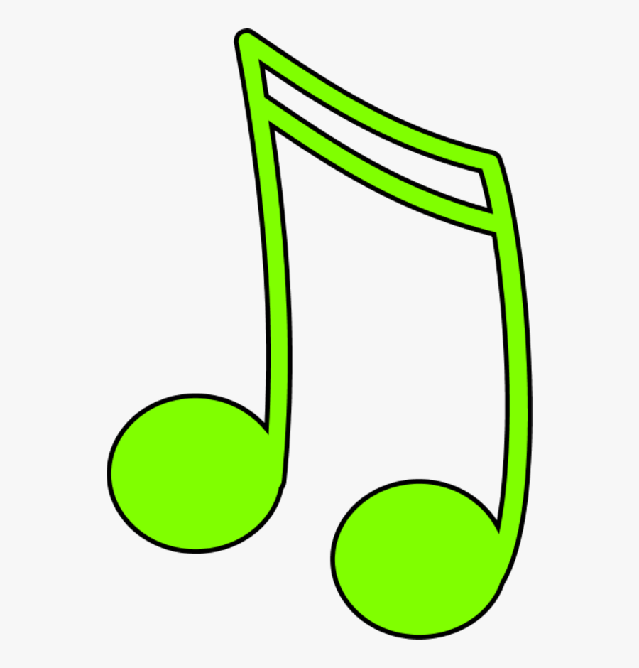 Purple Musical Note - Colored Music Notes Clipart, Transparent Clipart