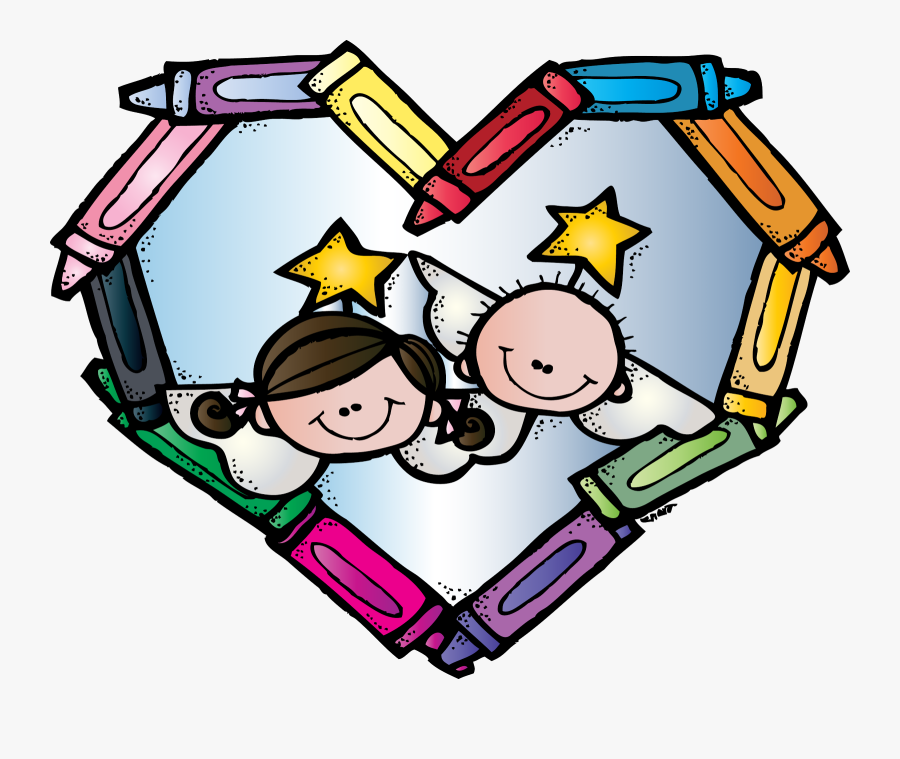 Heart Teacher Free Collection - Melonheadz School, Transparent Clipart