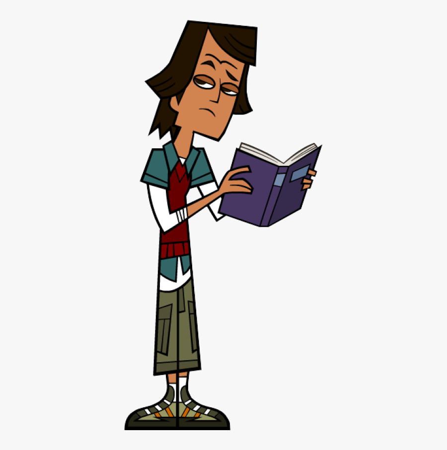 Total Drama Noah Reading Clipart , Png Download - Total Drama Noah Reading, Transparent Clipart
