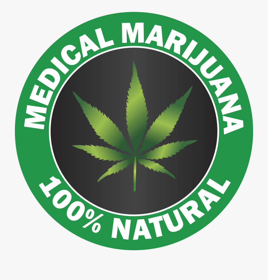 Free Clipart Of A Cannabis Leaf - Emblem, Transparent Clipart