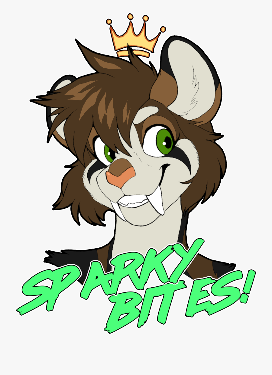 Yaaaas Queen Artworktee - Sparky Saber Tooth Tiger, Transparent Clipart