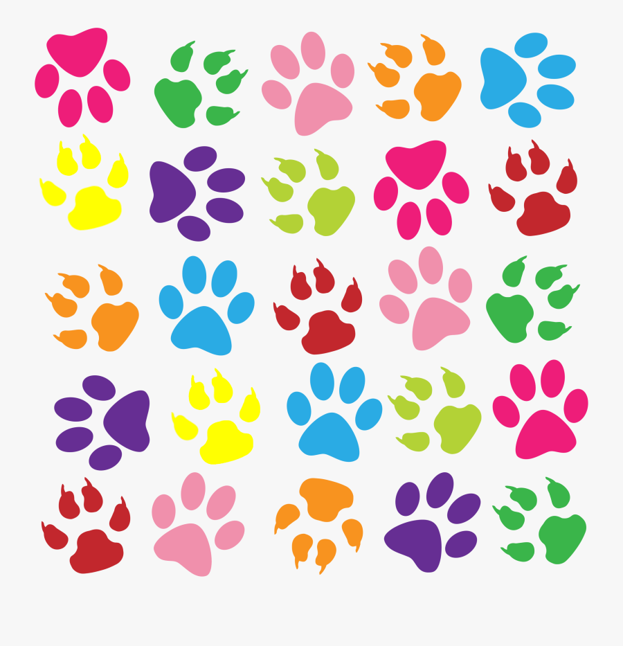 Transparent Cat Paw Print Clipart - Puppy Dog Pals Paws, Transparent Clipart