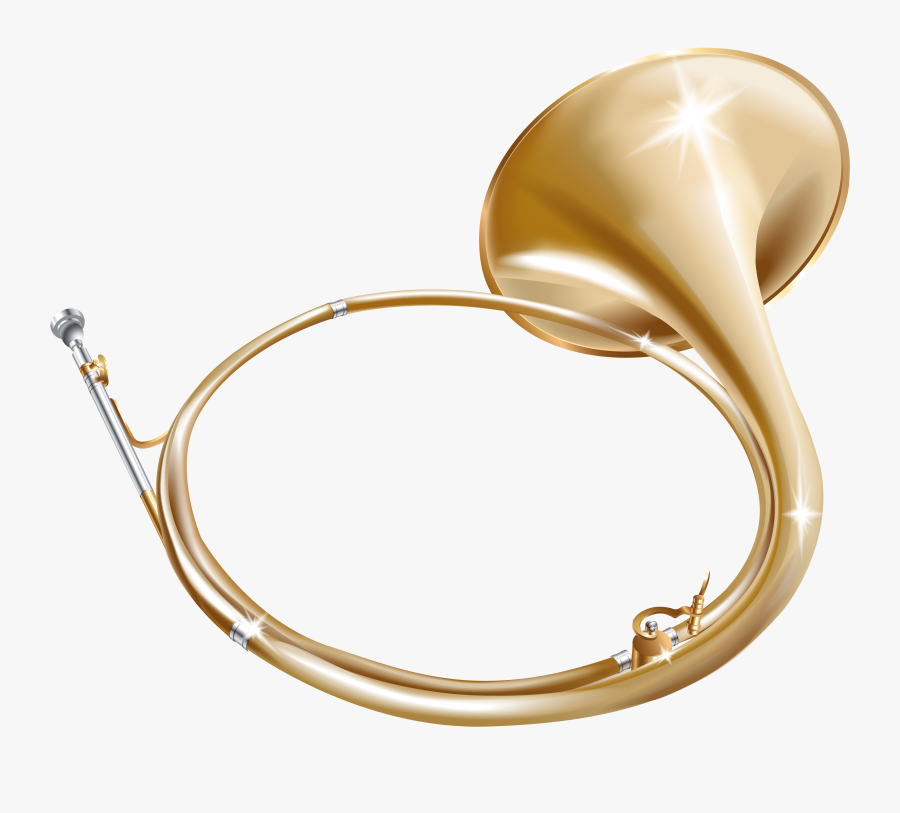 Horn Png Clipart - Music Instrument Clip Art Png, Transparent Clipart