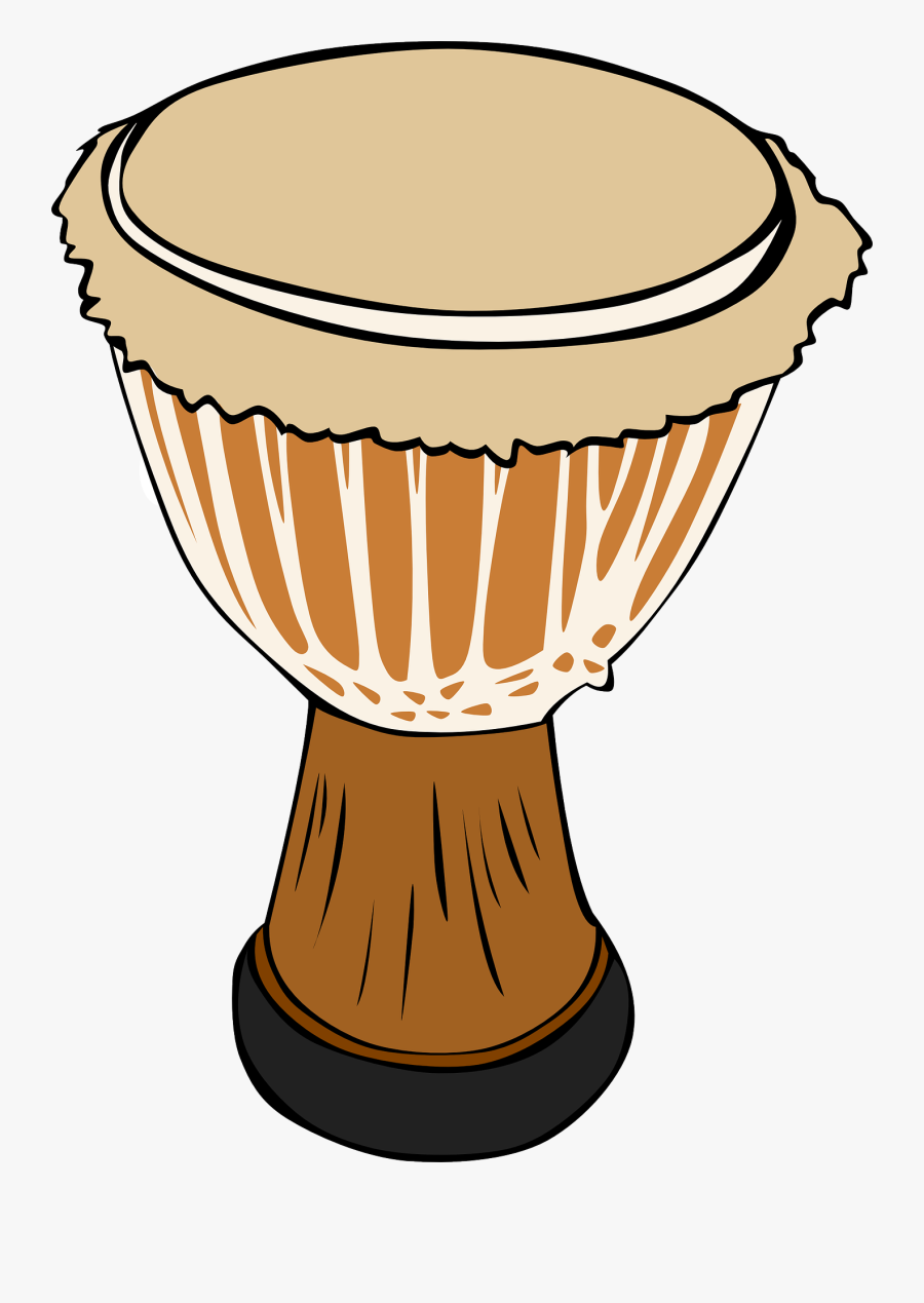 Instruments Clipart Bongo - Djembé Clipart, Transparent Clipart