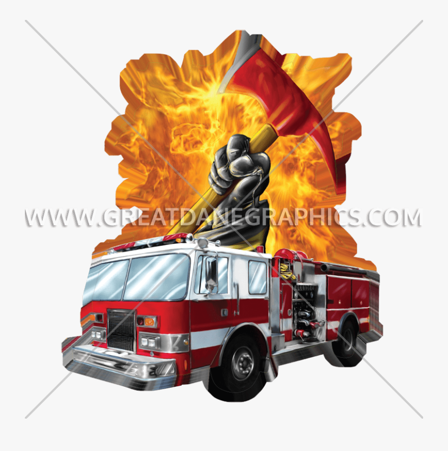 Glove Clipart Firefighter - Fire Engine, Transparent Clipart