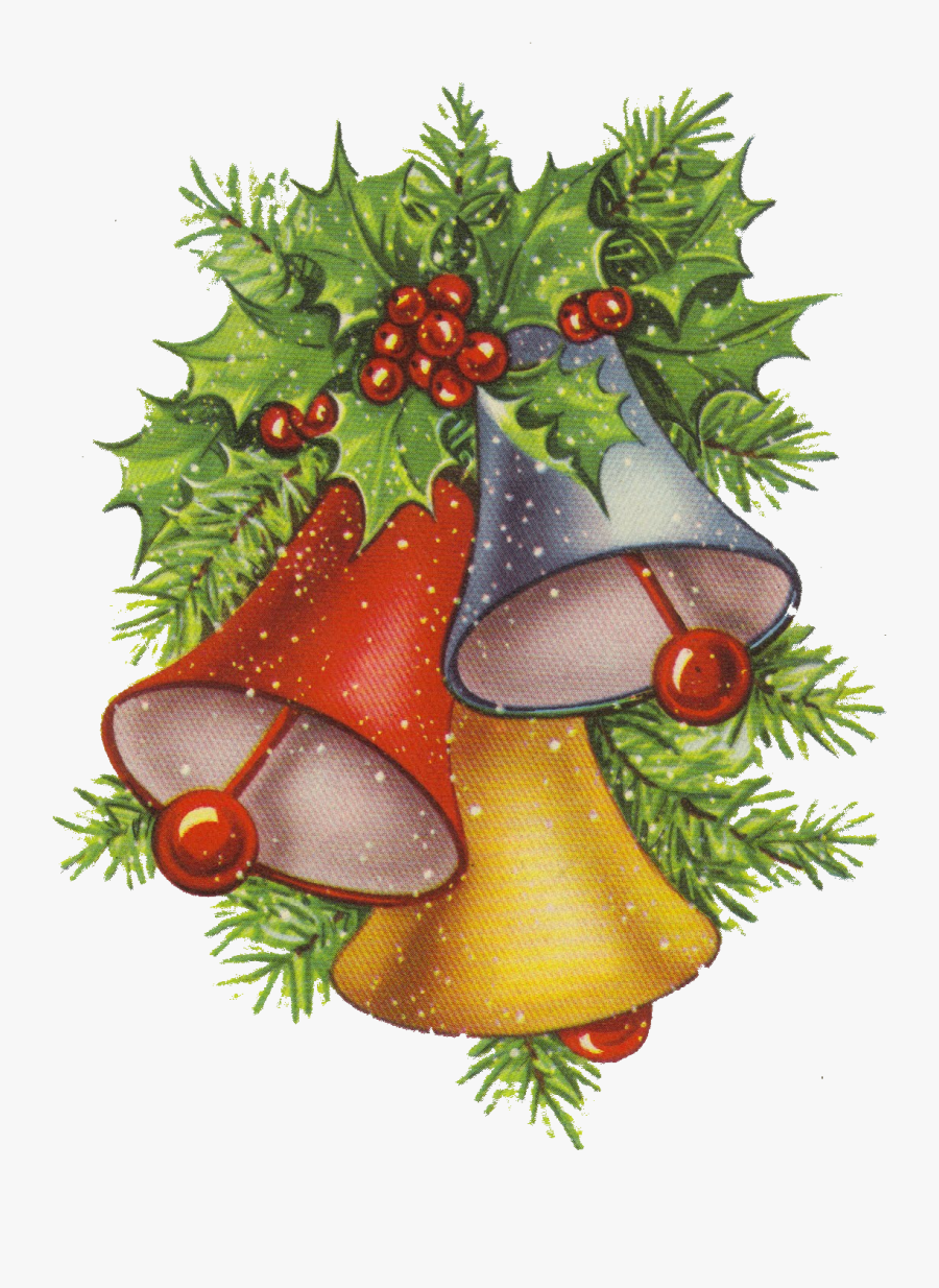 Transparent Holly - Clip Art Christmas Bells, Transparent Clipart