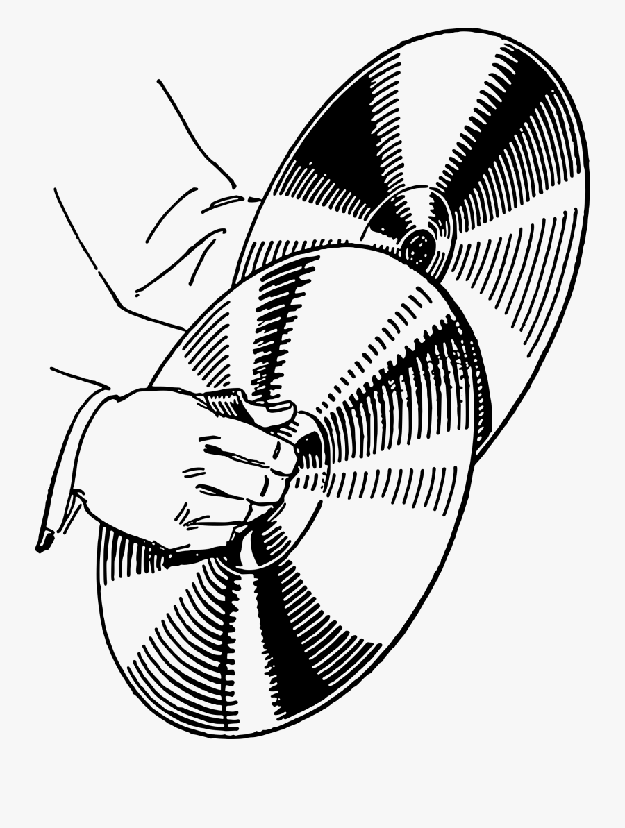 Clipart - Cymbal Clip Art, Transparent Clipart