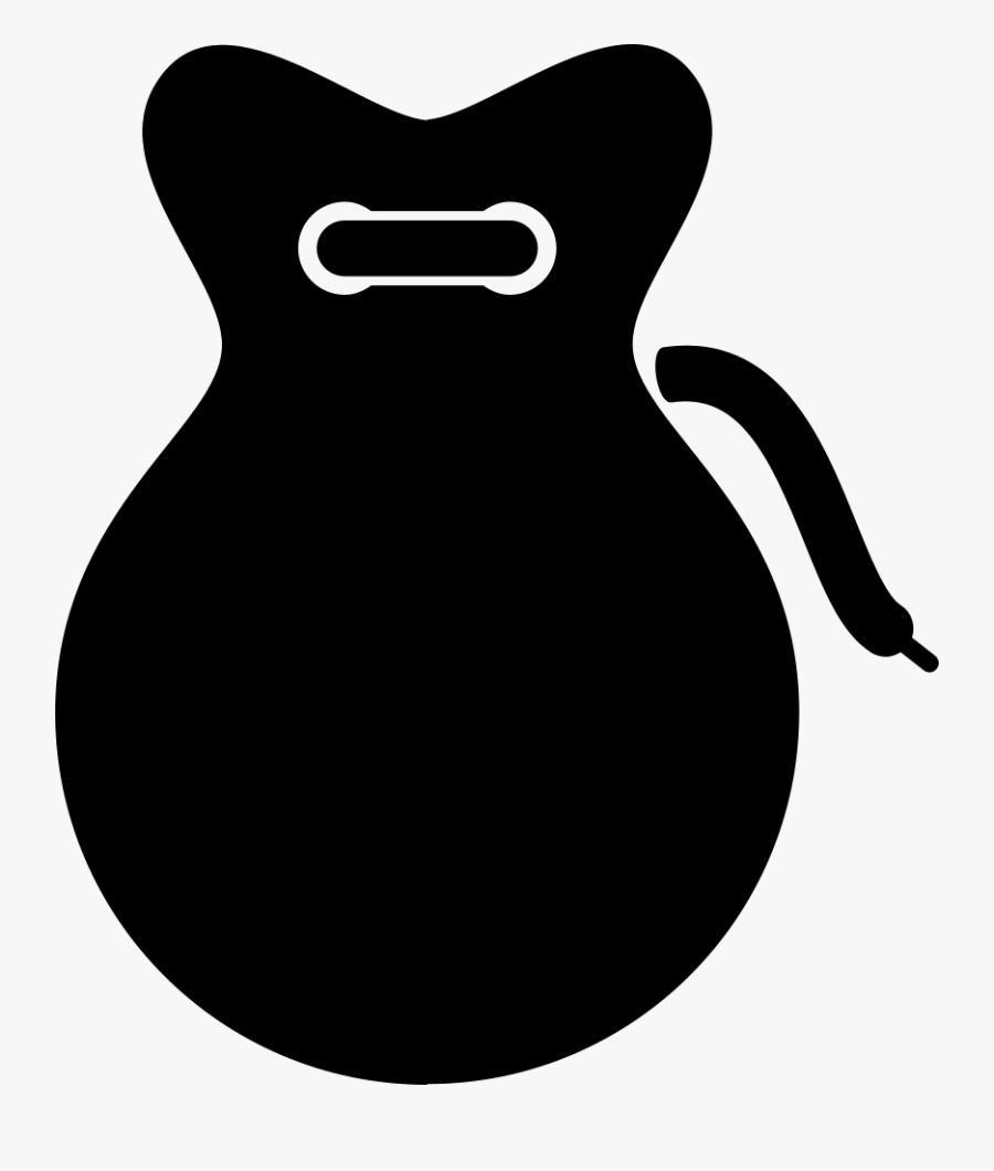 Transparent Music Instruments Clipart Png - Silueta Castañuelas, Transparent Clipart