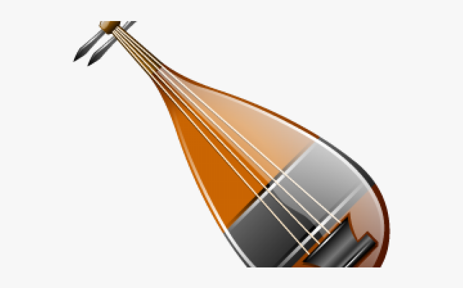 Instrument Clipart Biwa - Kobza, Transparent Clipart
