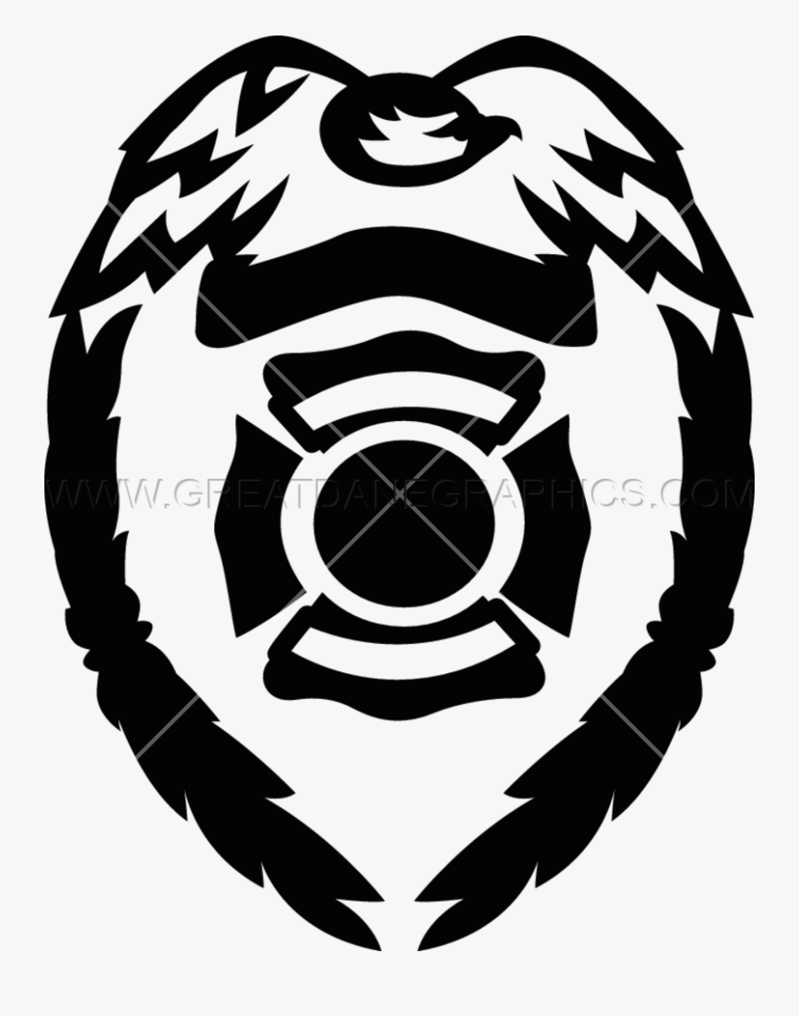 Support Fire Department Badge - Illustration, Transparent Clipart