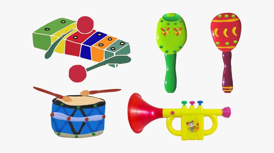 Kids Instruments Clipart, Transparent Clipart