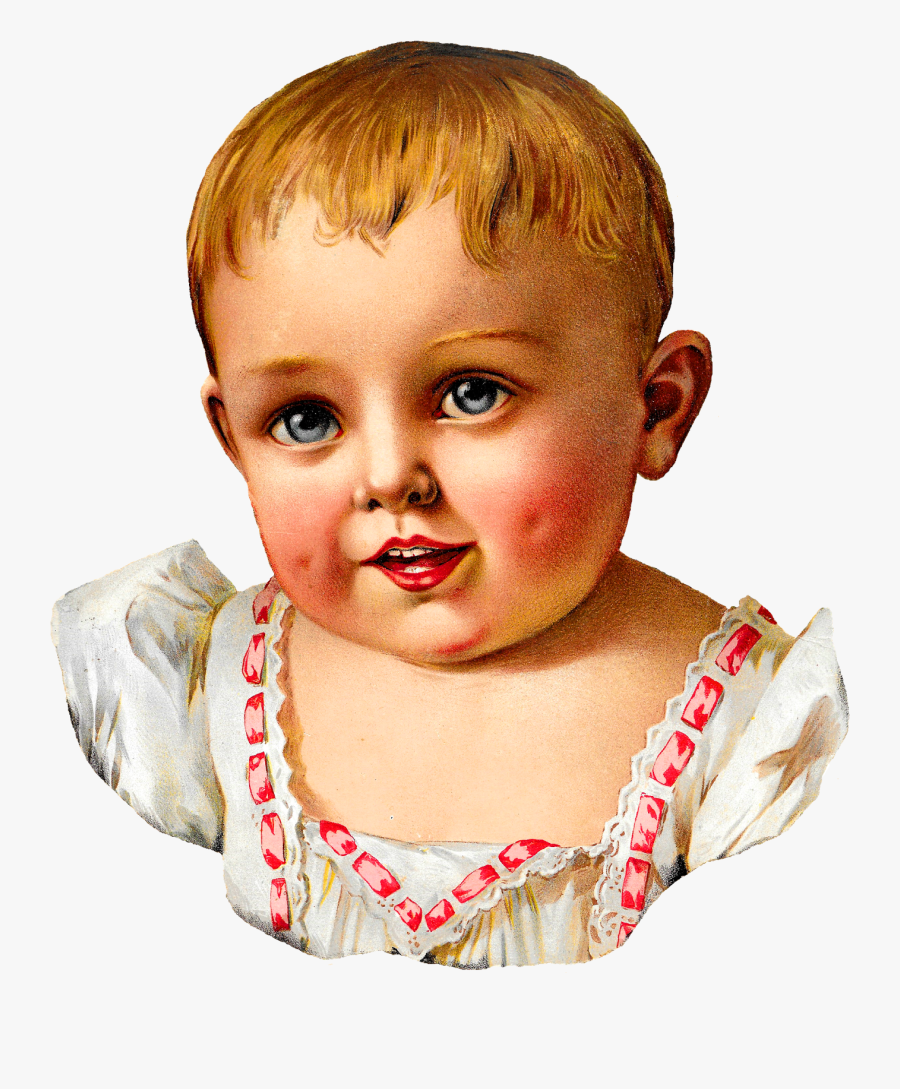 Transparent Children Clipart Png - Victorian Boy Portrait Png, Transparent Clipart