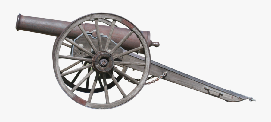Civil War Cannon Png, Transparent Clipart