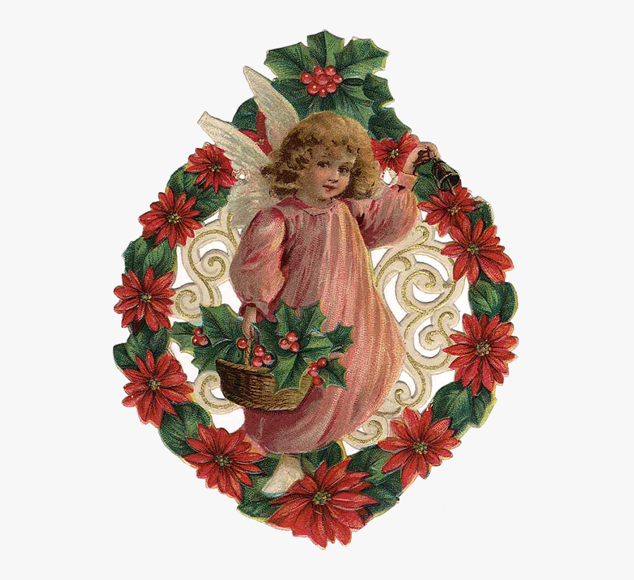 Christmas Angels Victorian Angels, Transparent Clipart