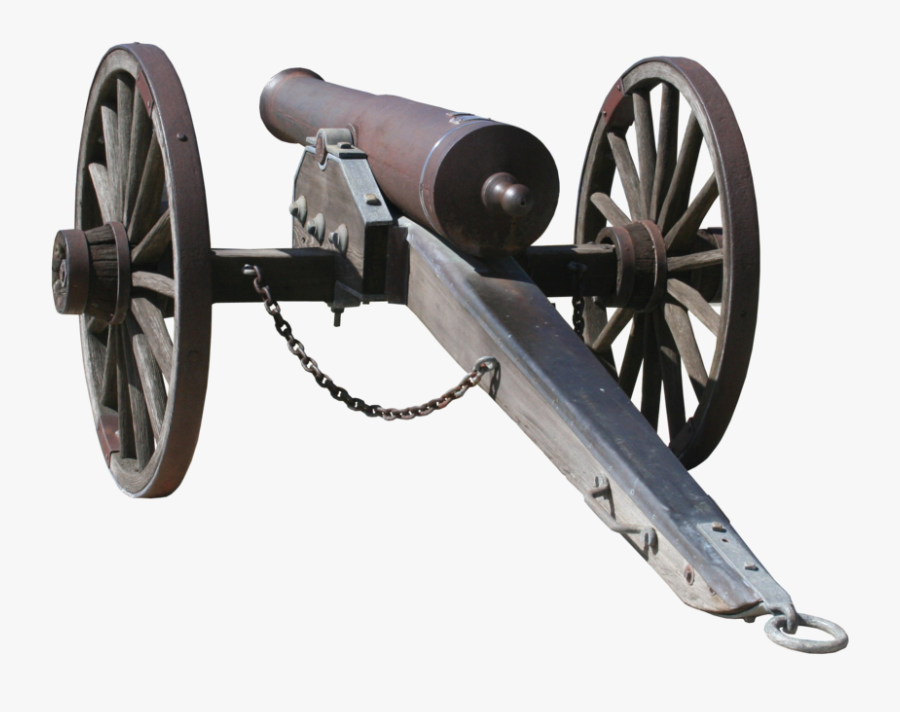 Civil War Cannon Clip Art - Civil War Clipart Cannon, Transparent Clipart