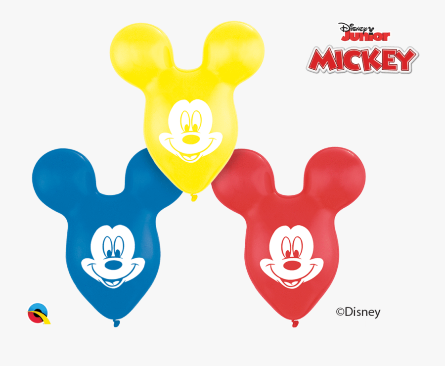 15 - Mickey Mouse Balloons, Transparent Clipart