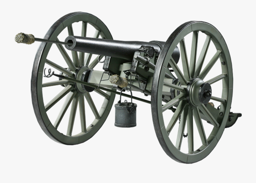 Transparent Artillery Clipart - America Civil War Guns, Transparent Clipart