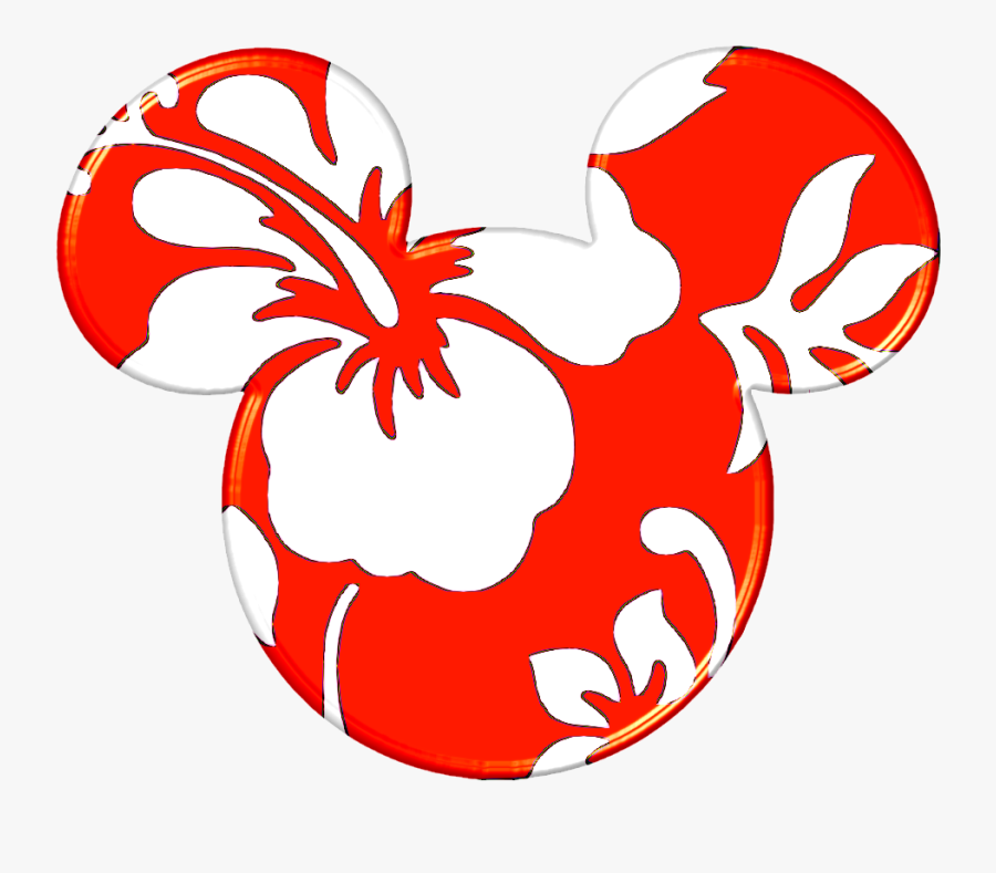 Transparent Mouse Ears Png - Mickey Mouse Ears Hawaiian, Transparent Clipart